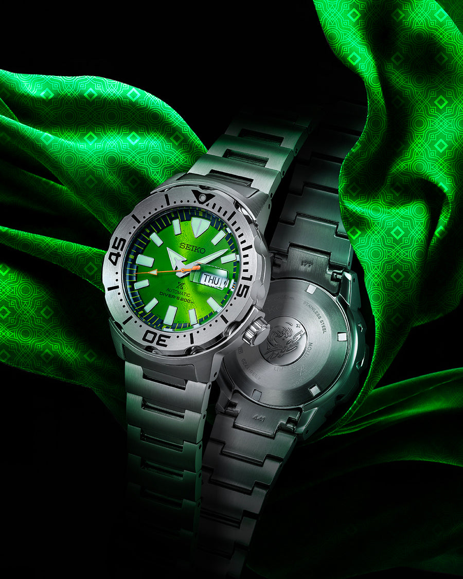 Seiko Thailand Monster LE Prajam Yam Gen 4 Diver's 200M Men's Stainless Steel Watch SRPL41K1