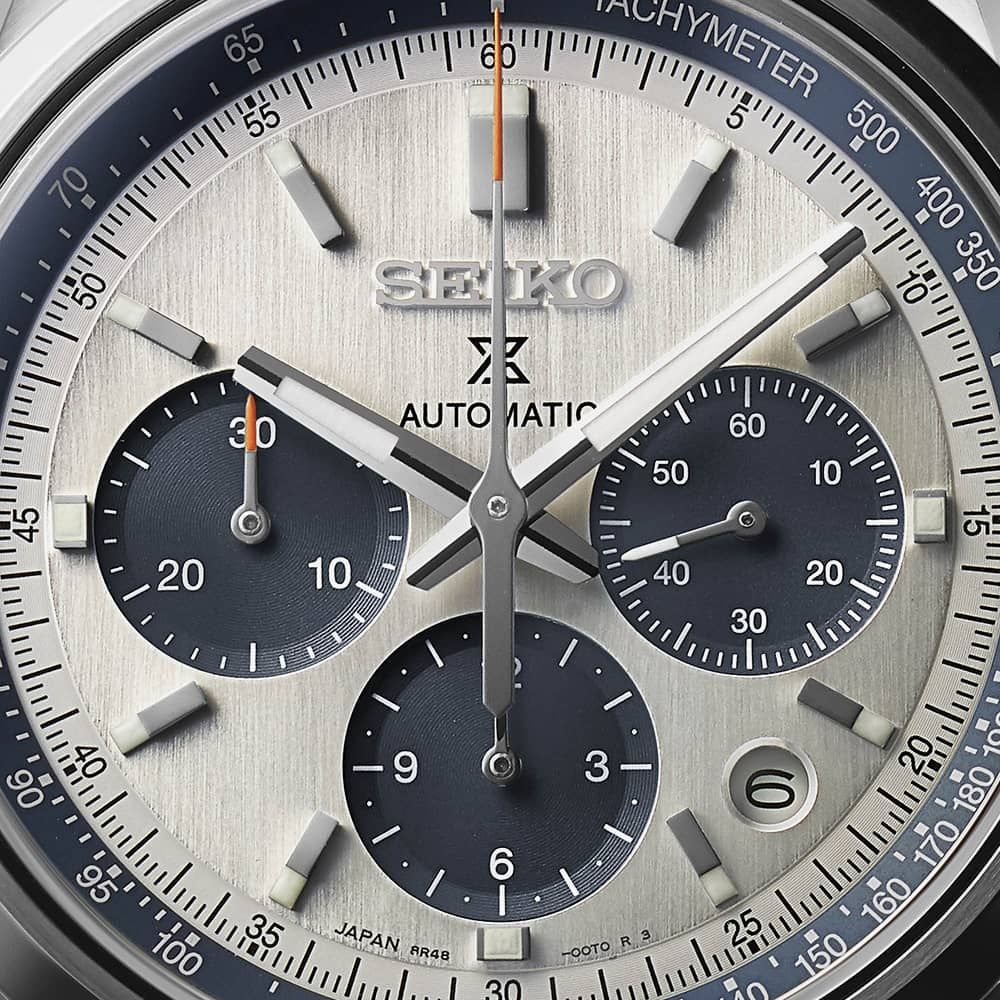 Seiko Prospex Speedtimer 1972 Chrono Reissue Men's Stainless Steel Watch SRQ047J1 Panda