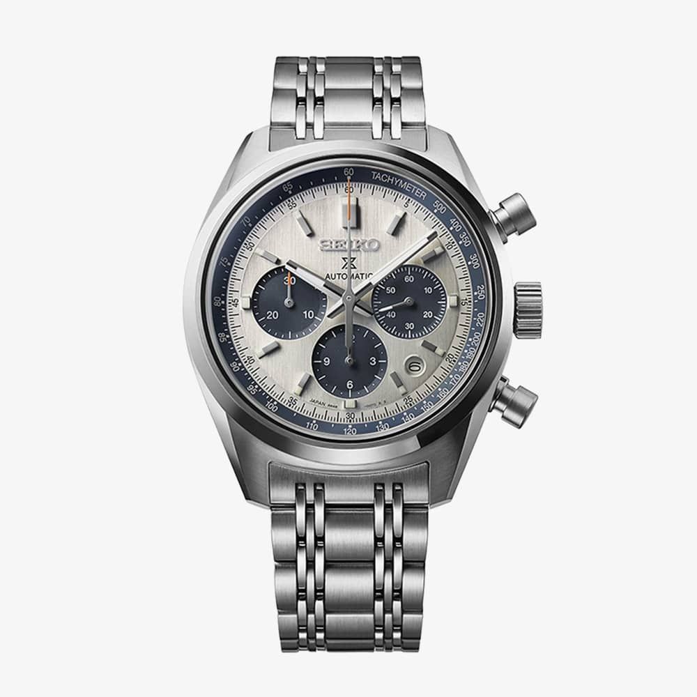Seiko Prospex Speedtimer 1972 Chrono Reissue Men's Stainless Steel Watch SRQ047J1 Panda