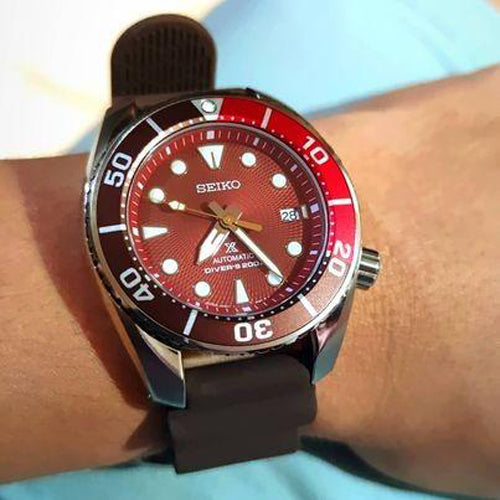 Seiko Prospex King Sumo Red Eagle PH Limited Edition Men's Stainless Steel Watch SPB345J1