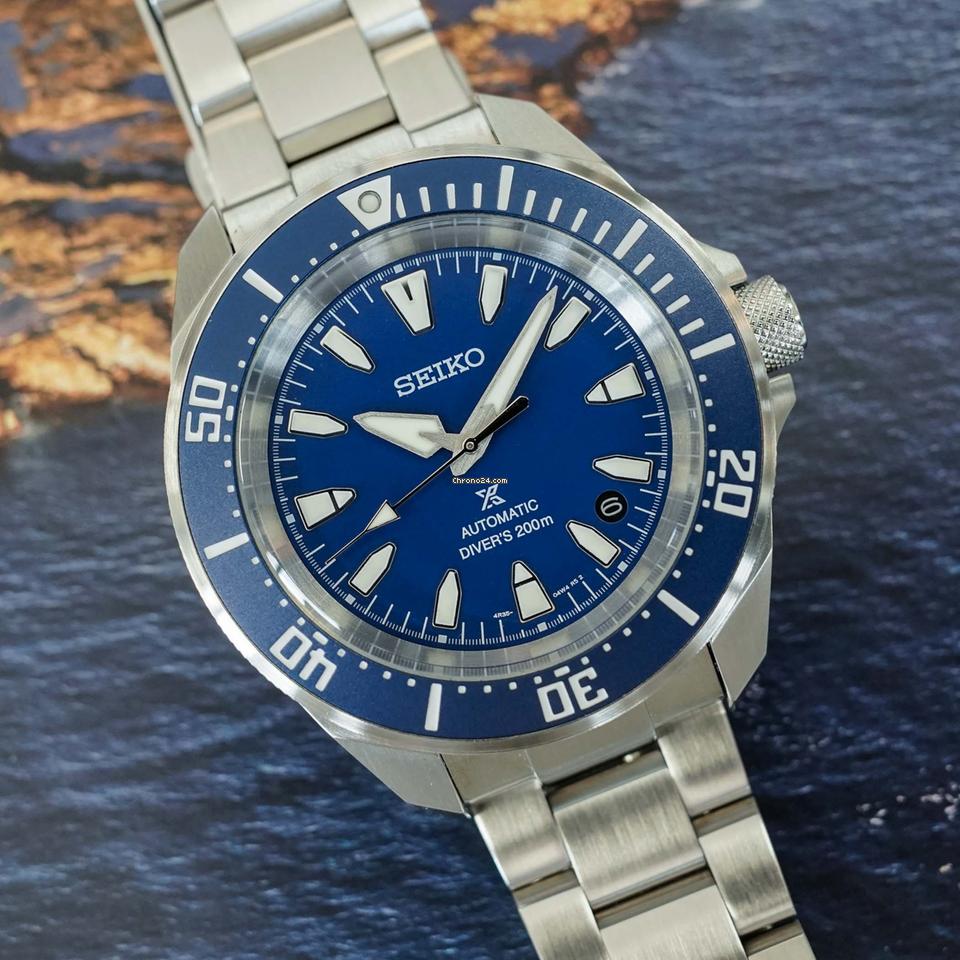 Seiko Prospex Slim Samurai Blue 200M Diver's Men's Watch SRPL51K1