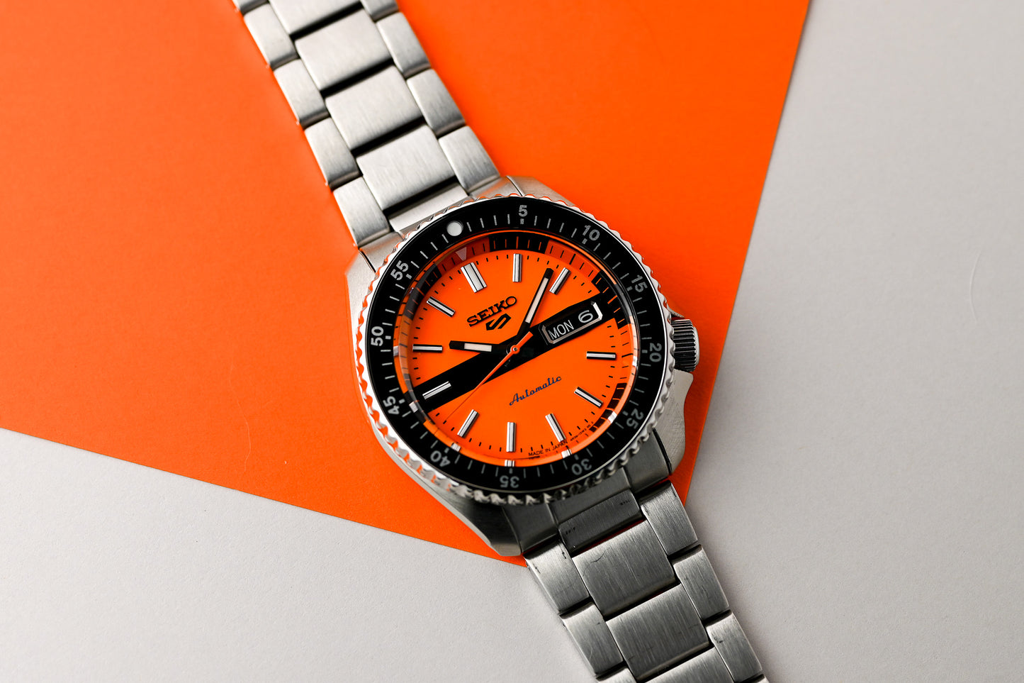 Seiko 5 100M X New Double Hurricane Special Edition Automatic Watch SRPK11K1