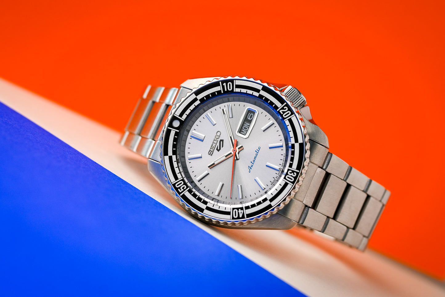 Seiko 5 100M X New Rally Timer Special Edition Automatic Watch SRPK09K1