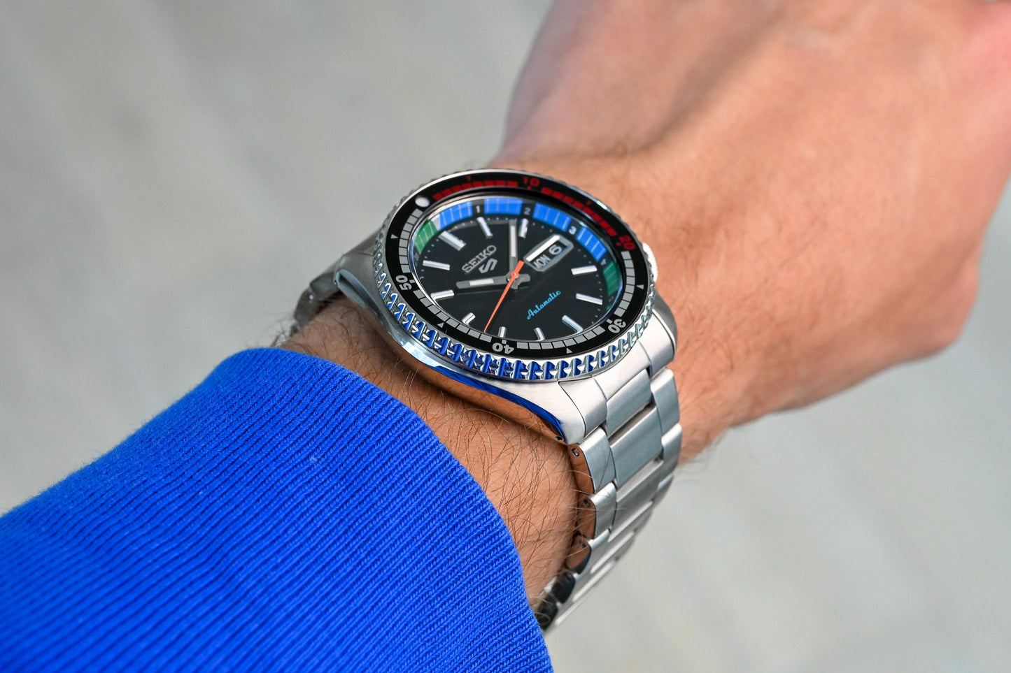 Seiko 5 100M X Regatta Timer Special Edition Automatic Watch SRPK13K1