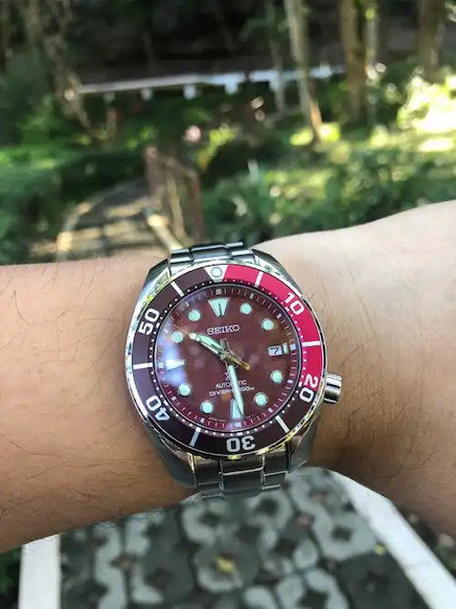 Seiko Prospex King Sumo Red Eagle PH Limited Edition Men's Stainless Steel Watch SPB345J1