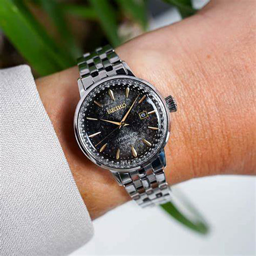 Seiko Limited Edition Presage Cocktail Time Tokyo Night Star Bar Ladies' Watch SRE015J1