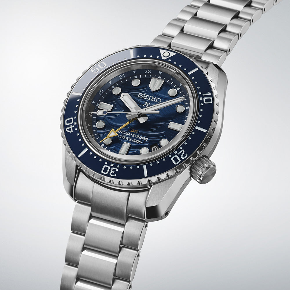 Seiko 1968 Heritage GMT Baby Marinemaster 60th Anniv LE 200M Men's Diver's Watch SPB509J1