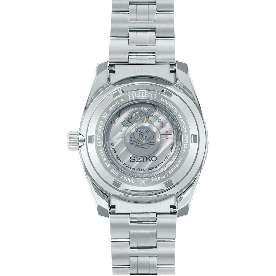 Seiko 62MAS Prospex LE White High Water Marinemaster Men's Stainless Steel Watch SJE097J1