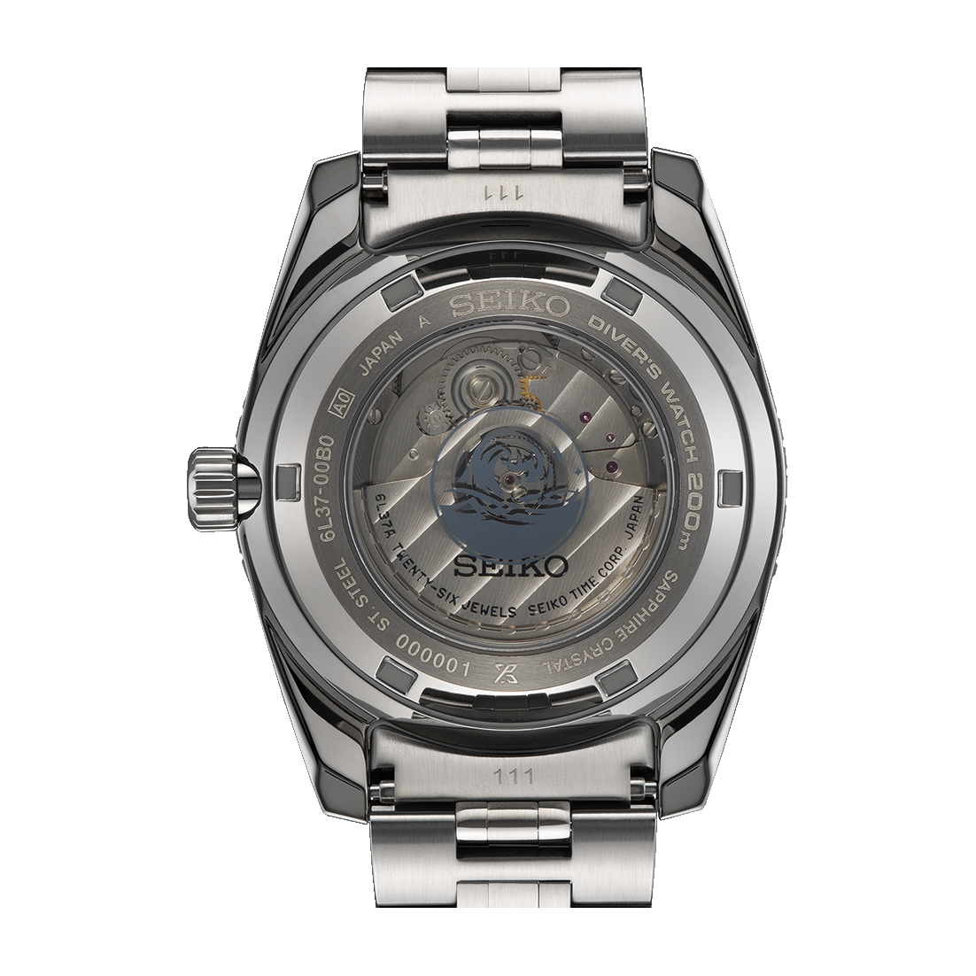 Seiko 62MAS Prospex Green Water Marinemaster Men's Stainless Steel Watch SJE117J1
