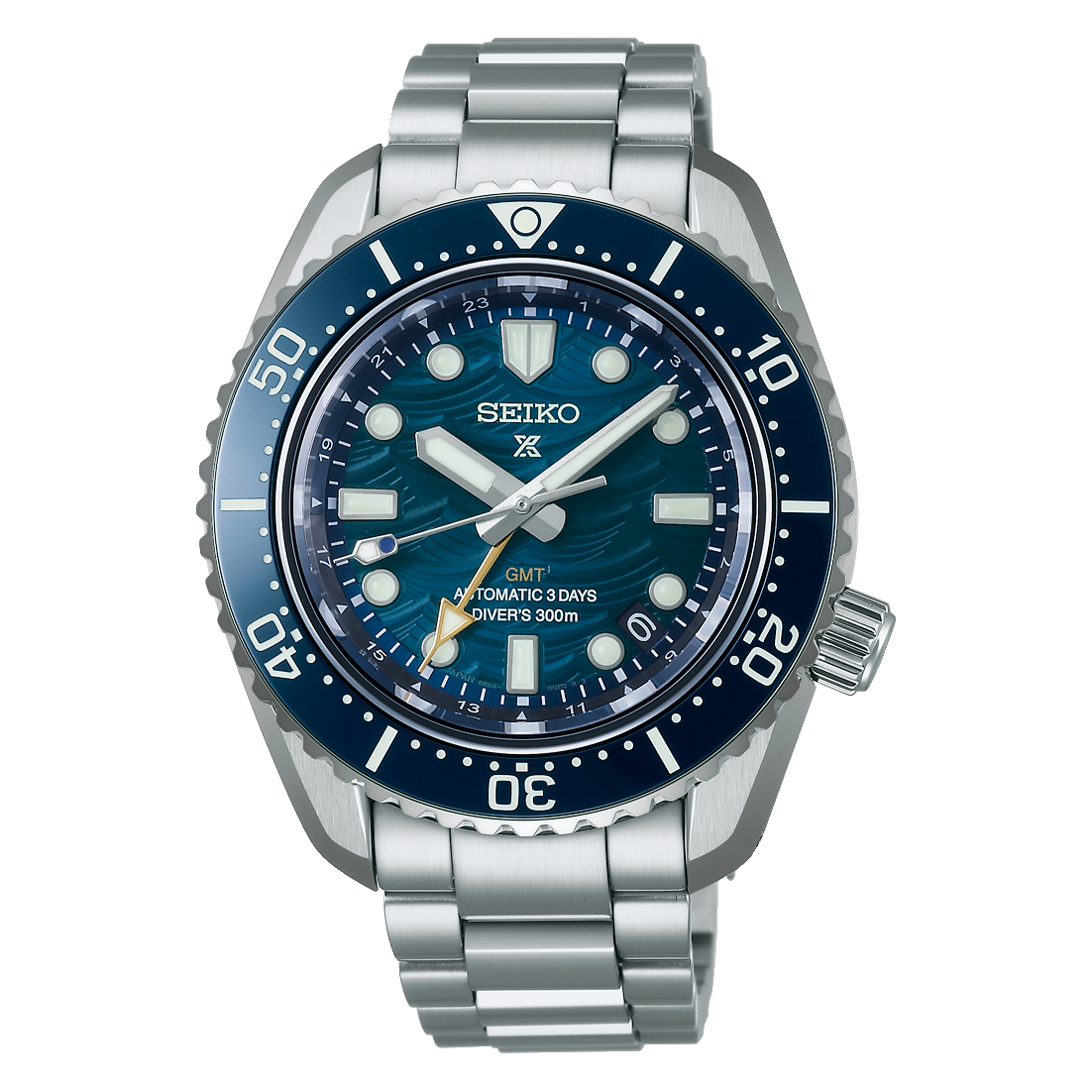 Seiko 1968 Heritage GMT Baby Marinemaster 60th Anniv LE 200M Men's Diver's Watch SPB509J1