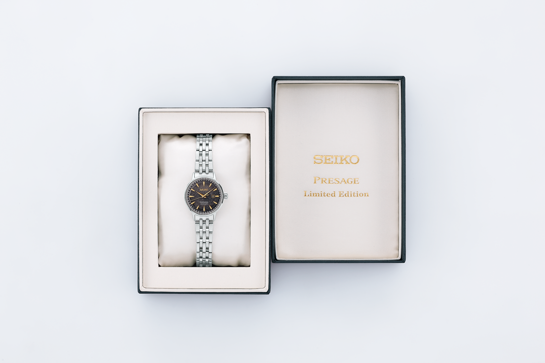 Seiko Limited Edition Presage Cocktail Time Tokyo Night Star Bar Ladies' Watch SRE015J1