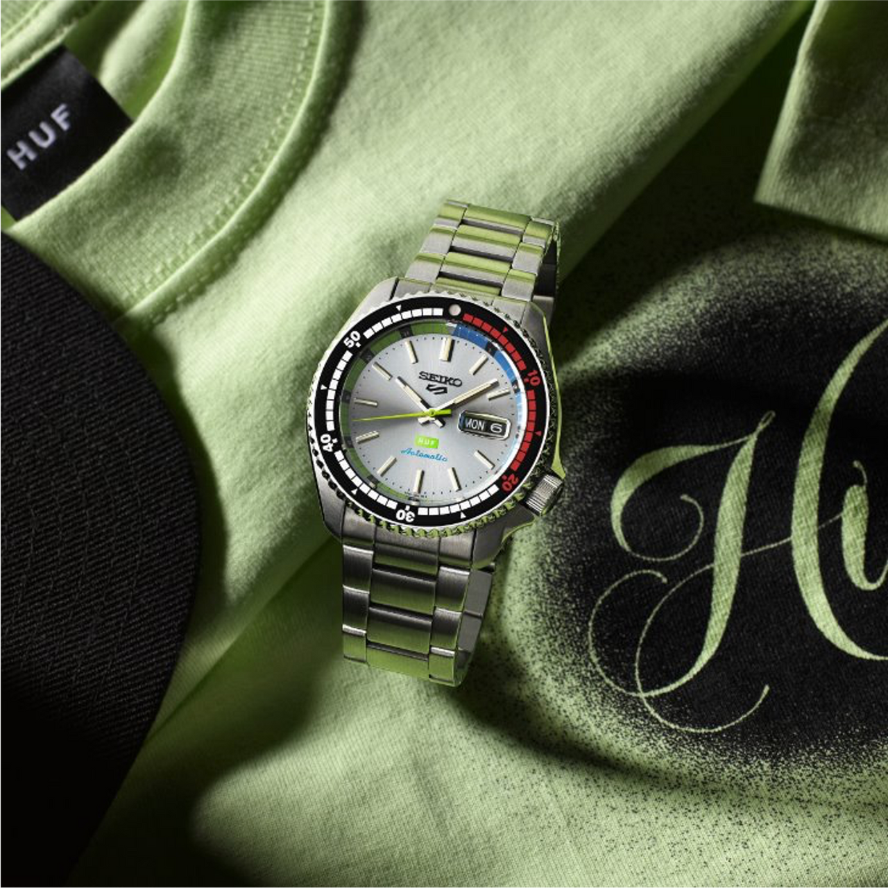 Seiko 5 100M Sports HUF Limited Edition Automatic Watch SRPL33K1