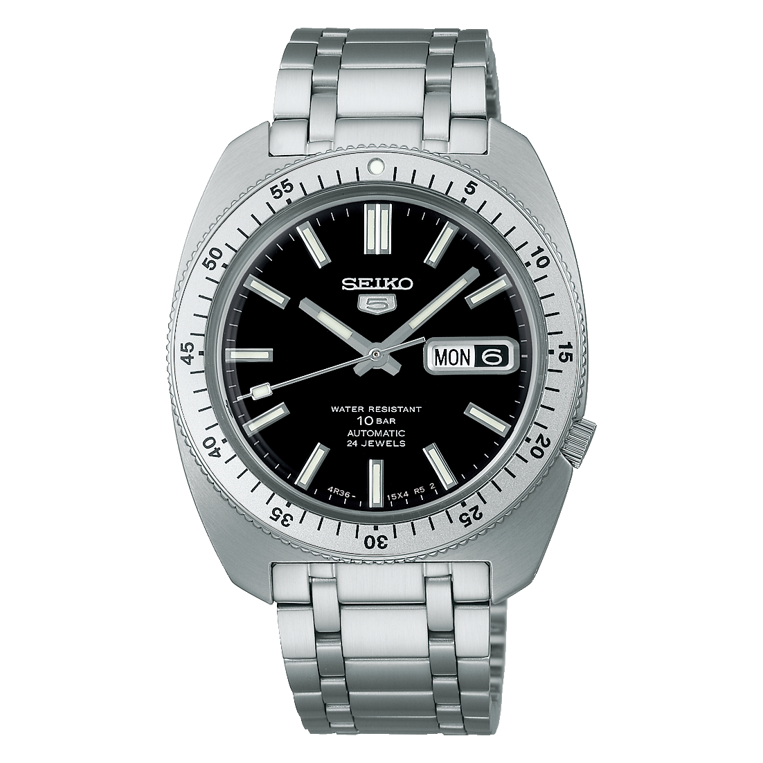 Seiko 5 100M Heritage Black Limited Edition Automatic Watch SRPL93K1