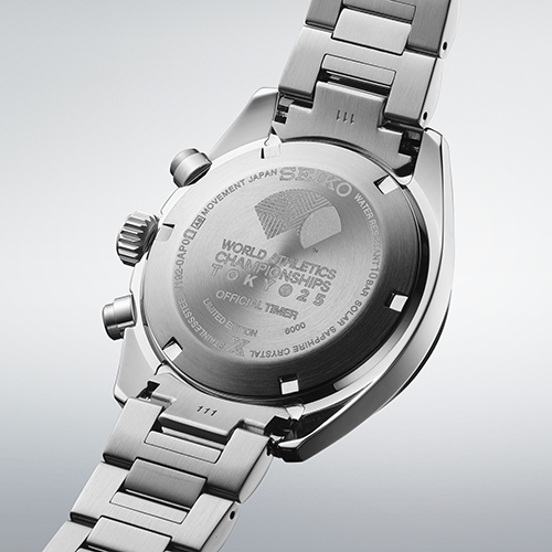 Seiko Prospex Tokyo 2025 World Athletic LE Solar Men's Stainless Steel Chrono Watch SSC955P1