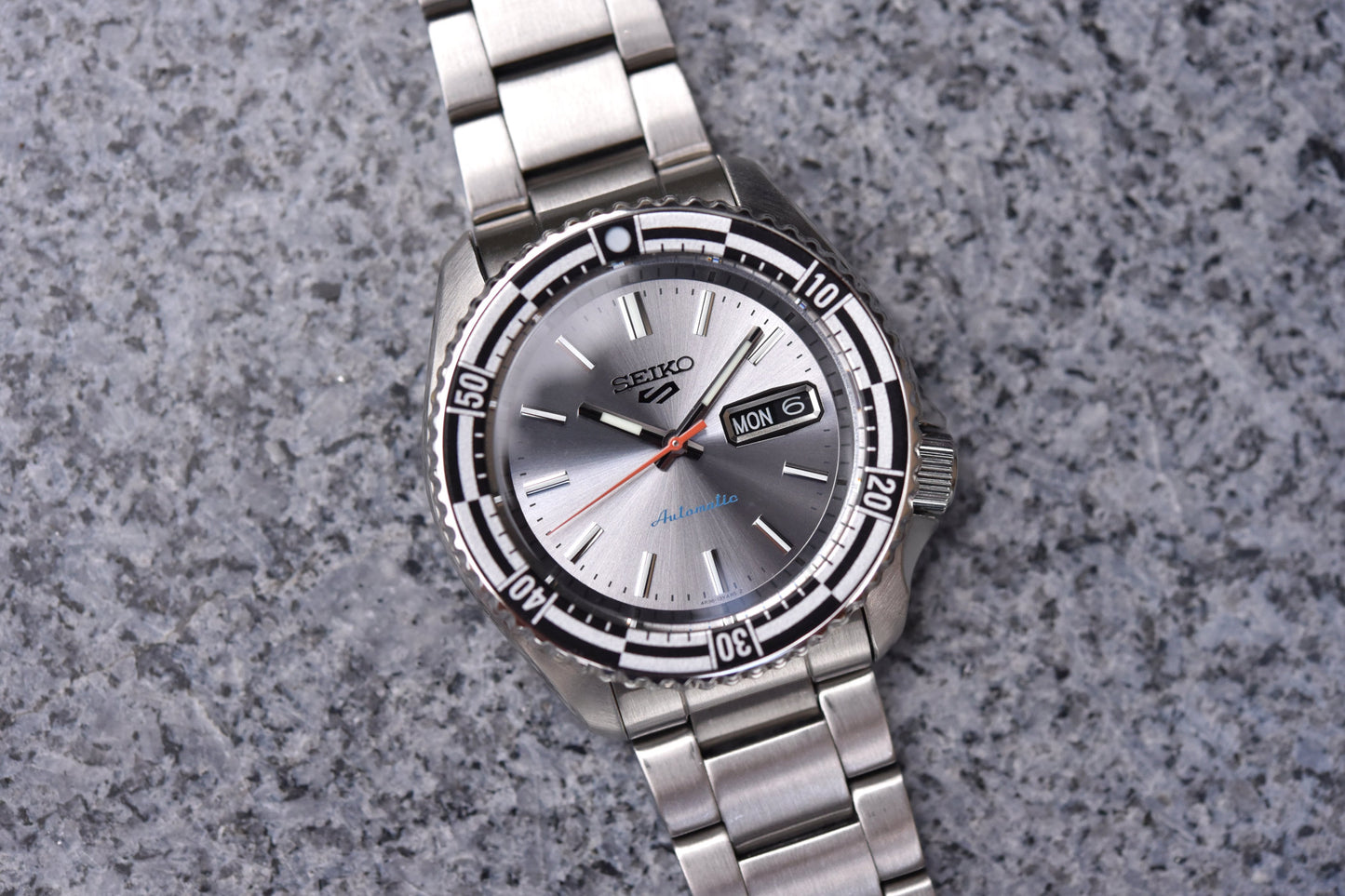 Seiko 5 100M X New Rally Timer Special Edition Automatic Watch SRPK09K1