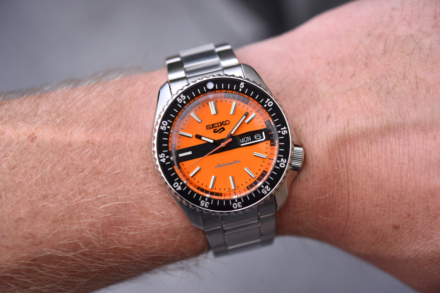 Seiko 5 100M X New Double Hurricane Special Edition Automatic Watch SRPK11K1