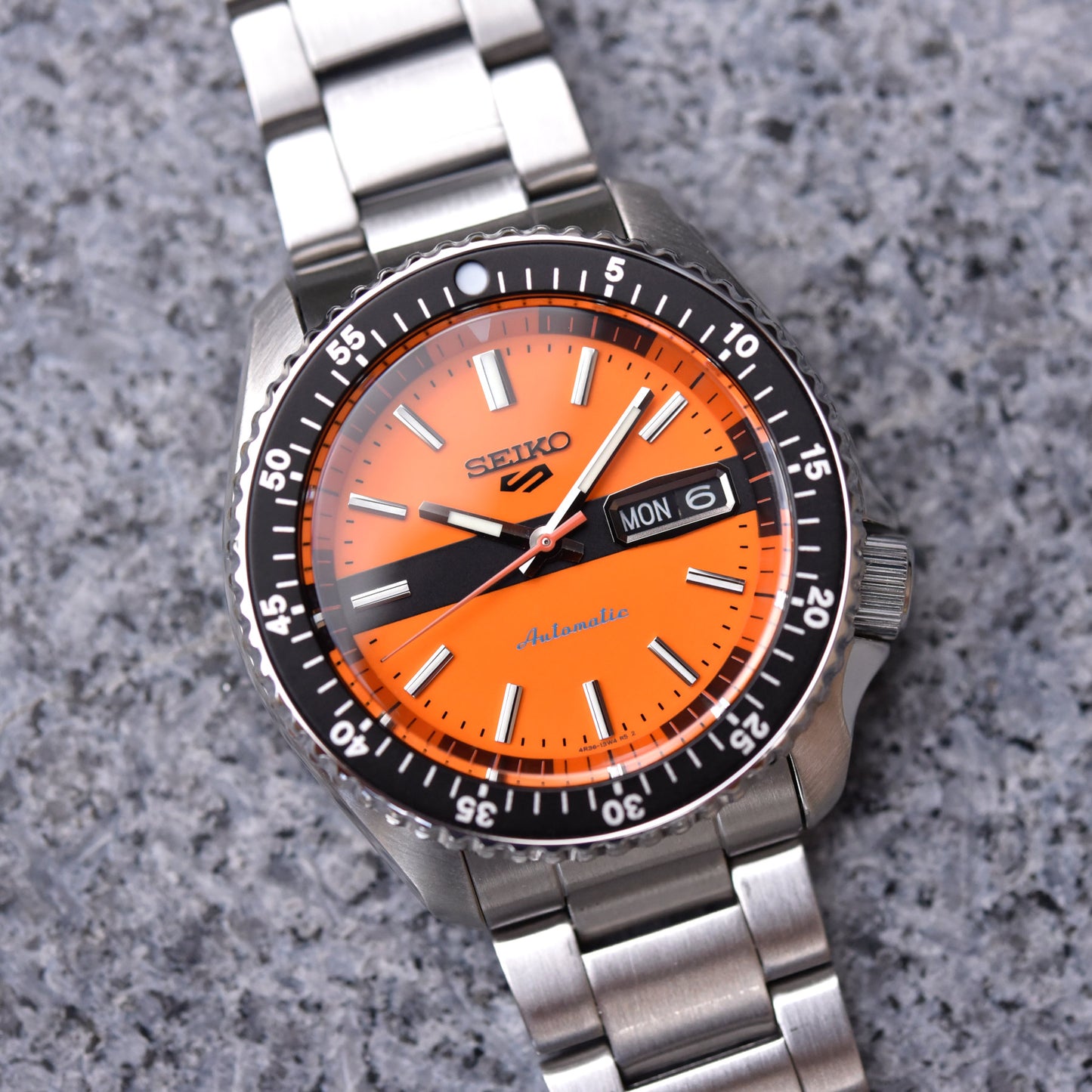 Seiko 5 100M X New Double Hurricane Special Edition Automatic Watch SRPK11K1