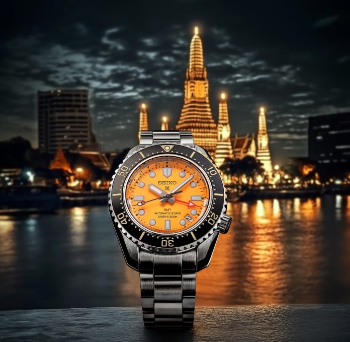 Seiko Prospex 1968 Heritage "The Night of Siam" GMT MM200 Thailand LE Men's Diver's Watch SPB487J1