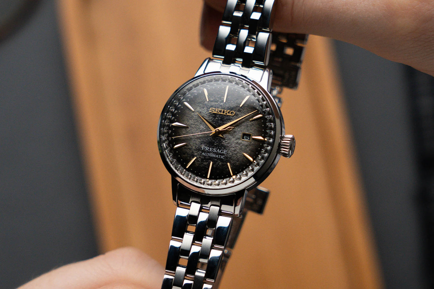 Seiko Limited Edition Presage Cocktail Time Tokyo Night Star Bar Ladies' Watch SRE015J1