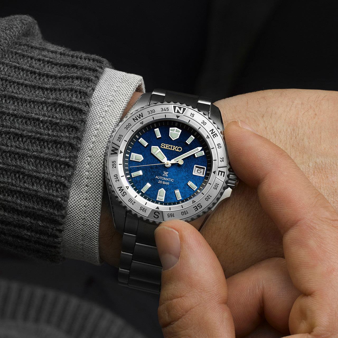 Seiko Prospex Landmaster LE 30th Anniversary All Titanium Watch SLA071J1