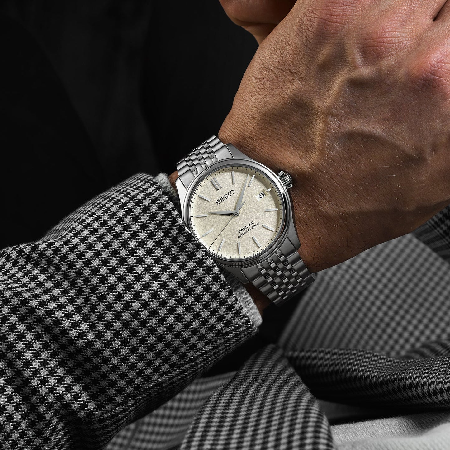 Seiko Presage Shiroiro Classic Series Stainless Steel Men's Watch SPB463J1
