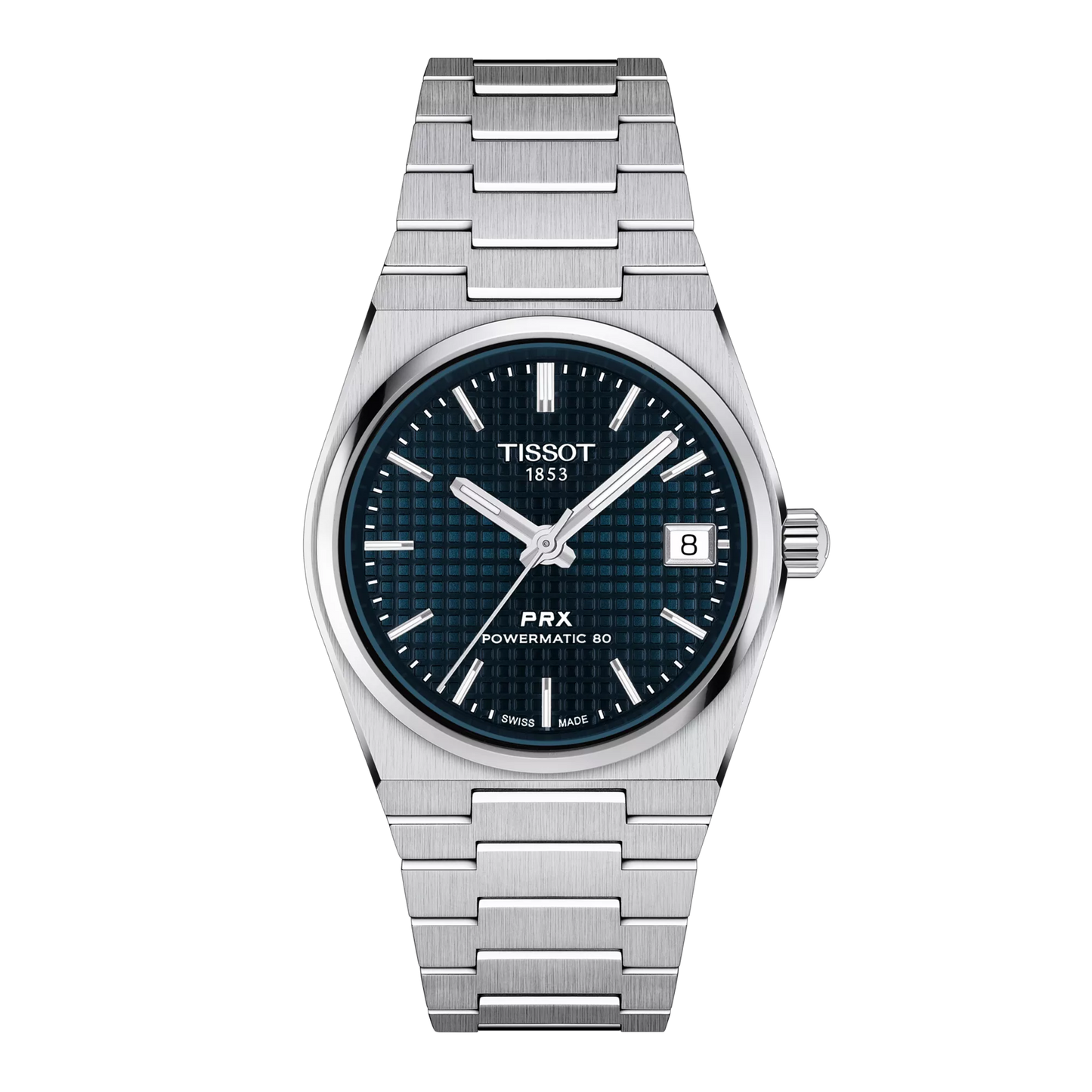 Tissot Swiss Made PRX Powermatic 80 35mm Automatic Blue Ladies' Stainless Steel Watch T137.207.11.041.00