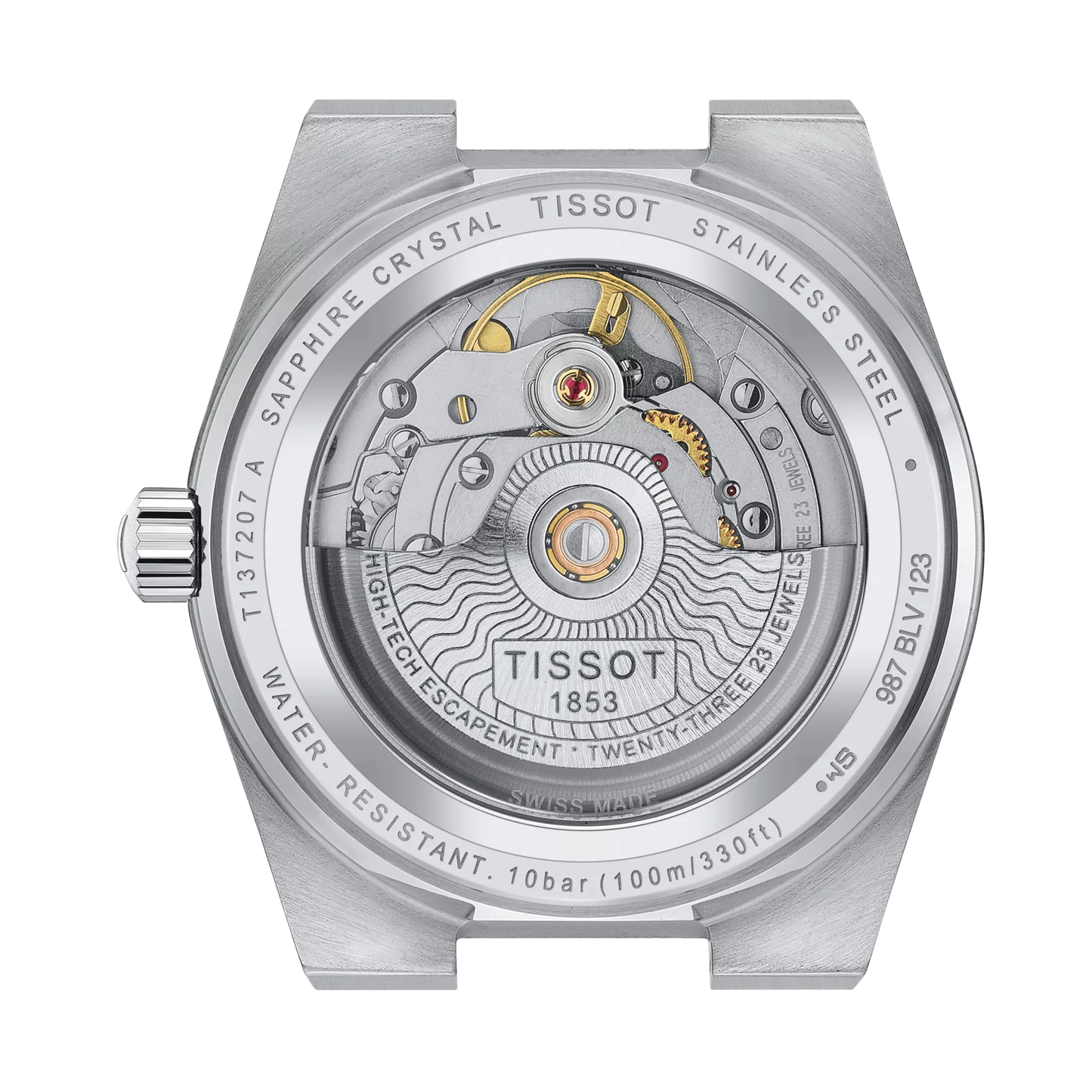 Tissot Swiss Made PRX Powermatic 80 35mm Automatic Blue Ladies' Stainless Steel Watch T137.207.11.041.00