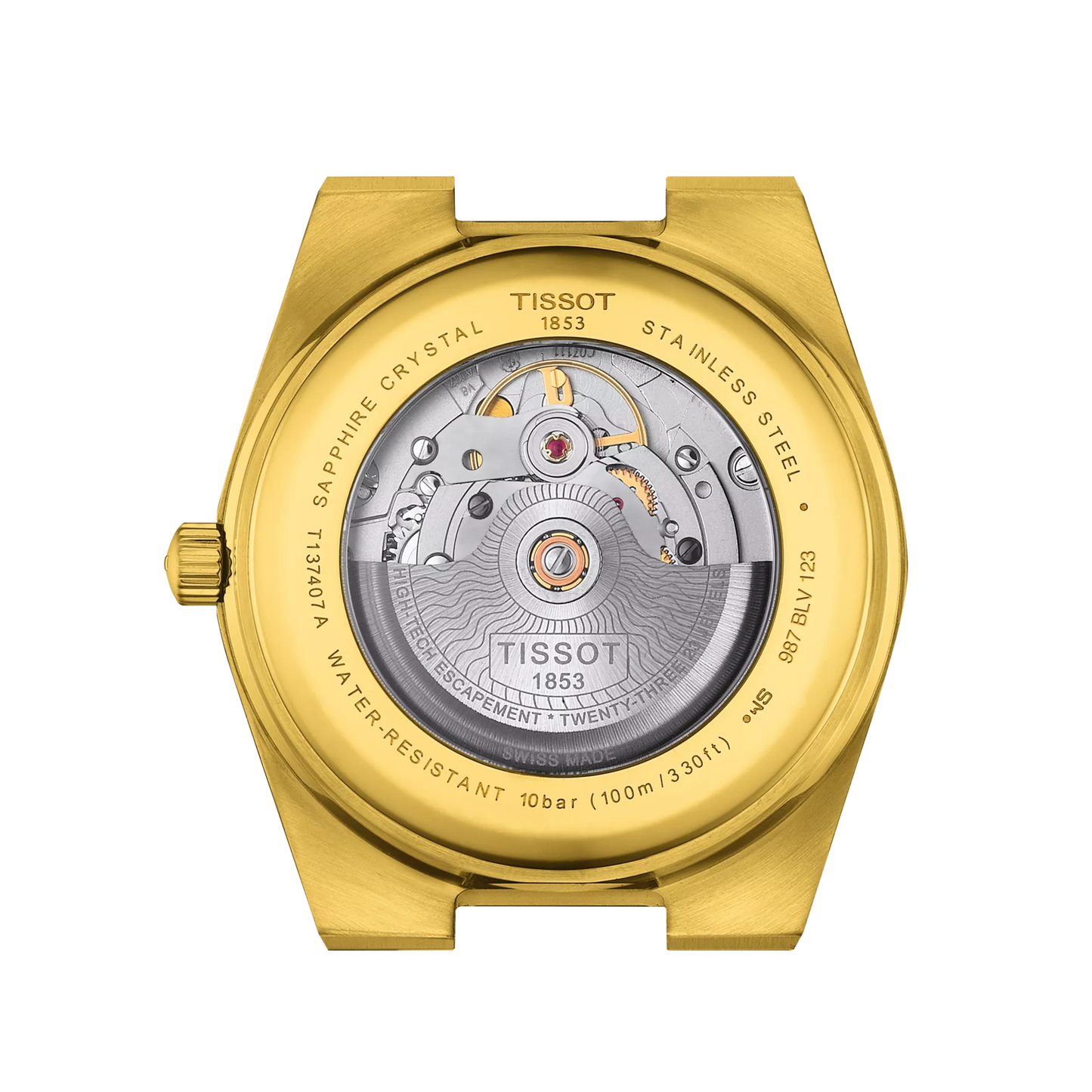 Tissot Swiss Made PRX Powermatic 80 40mm Automatic Gold Plated Men's Watch T137.407.33.021.00