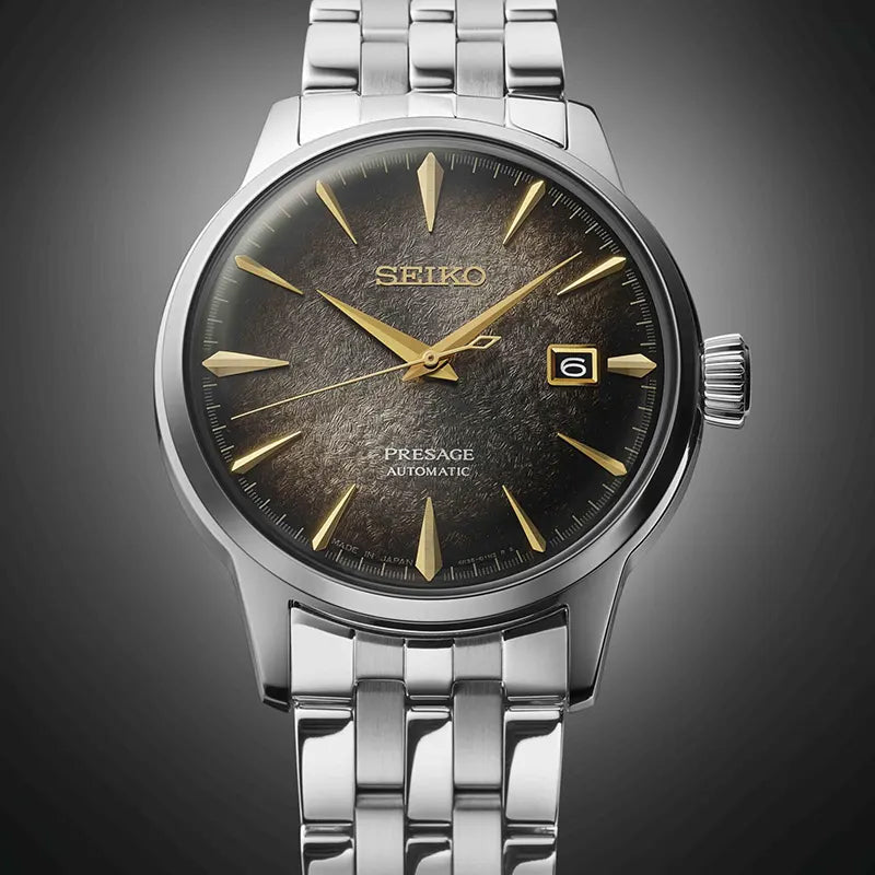 Seiko Limited Edition Presage Cocktail Time Tokyo Night Star Bar Men's Watch SRPK93J1