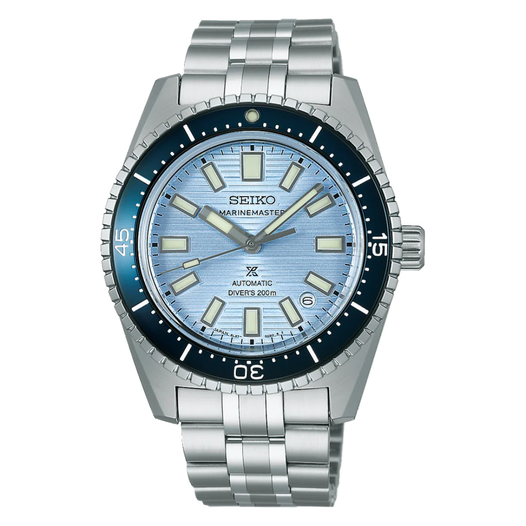 Seiko 62MAS Prospex Blue Clearwater Marinemaster Men's Stainless Steel Watch SJE099J1