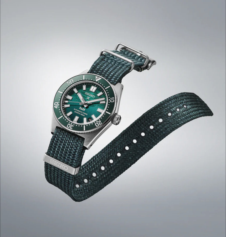 Seiko Prospex 1965 Heritage Diver's 62MAS PADI SE Emerald Green Men's Watch SPB501J1