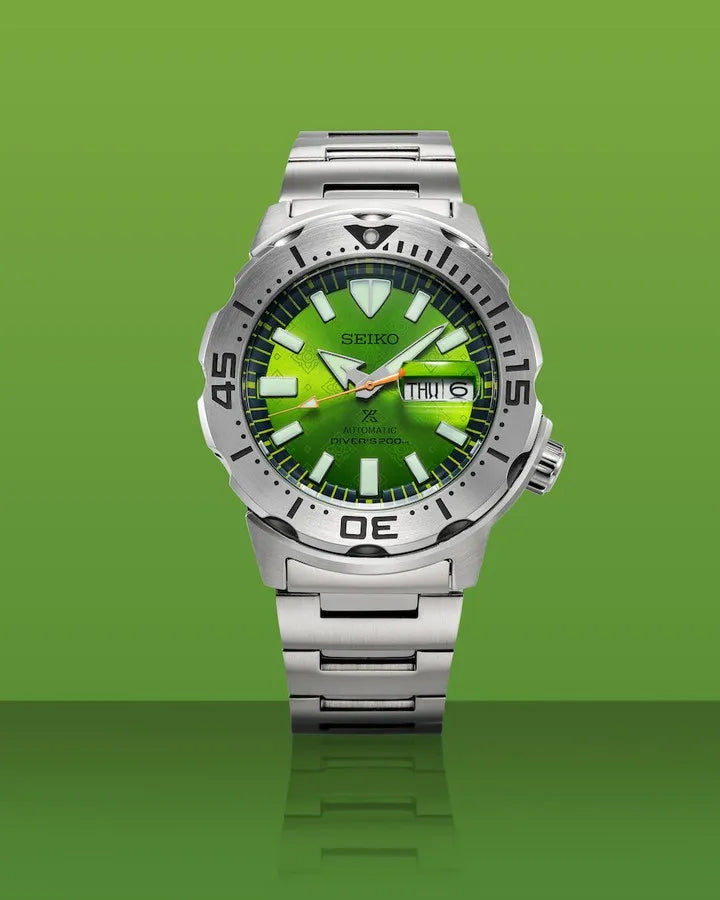 Seiko Thailand Monster LE Prajam Yam Gen 4 Diver's 200M Men's Stainless Steel Watch SRPL41K1
