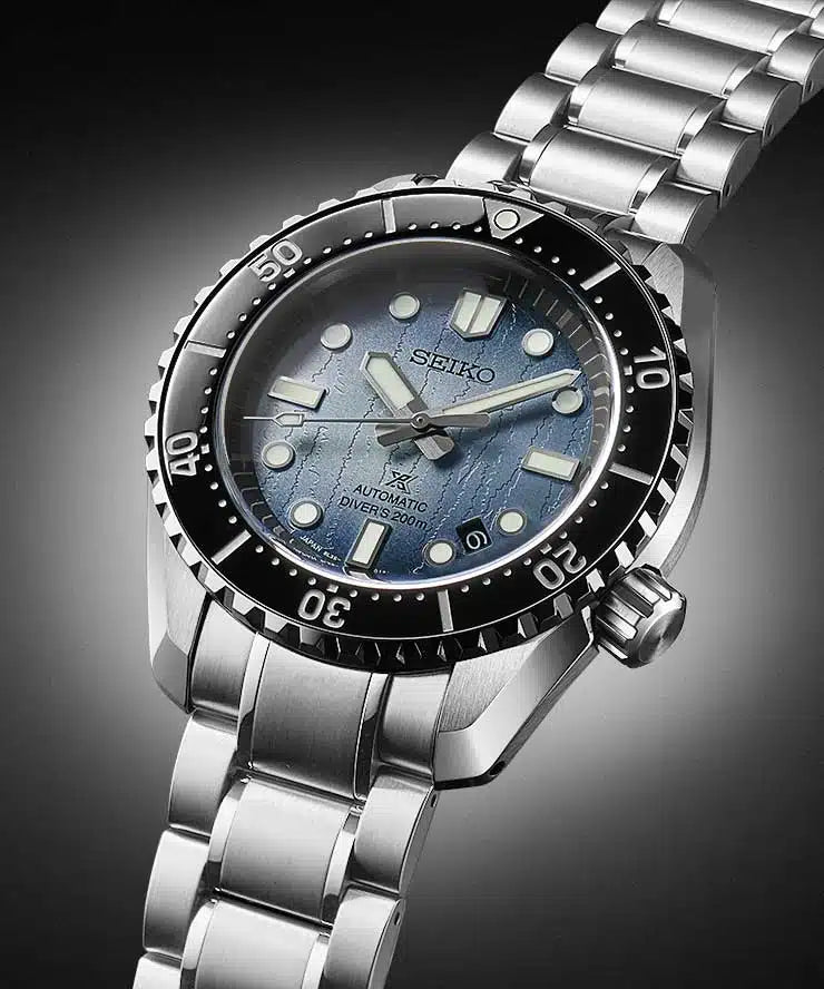 Seiko Prospex 1968 Marinemaster "The Cave Diving" Stainless Steel Watch SLA073J1