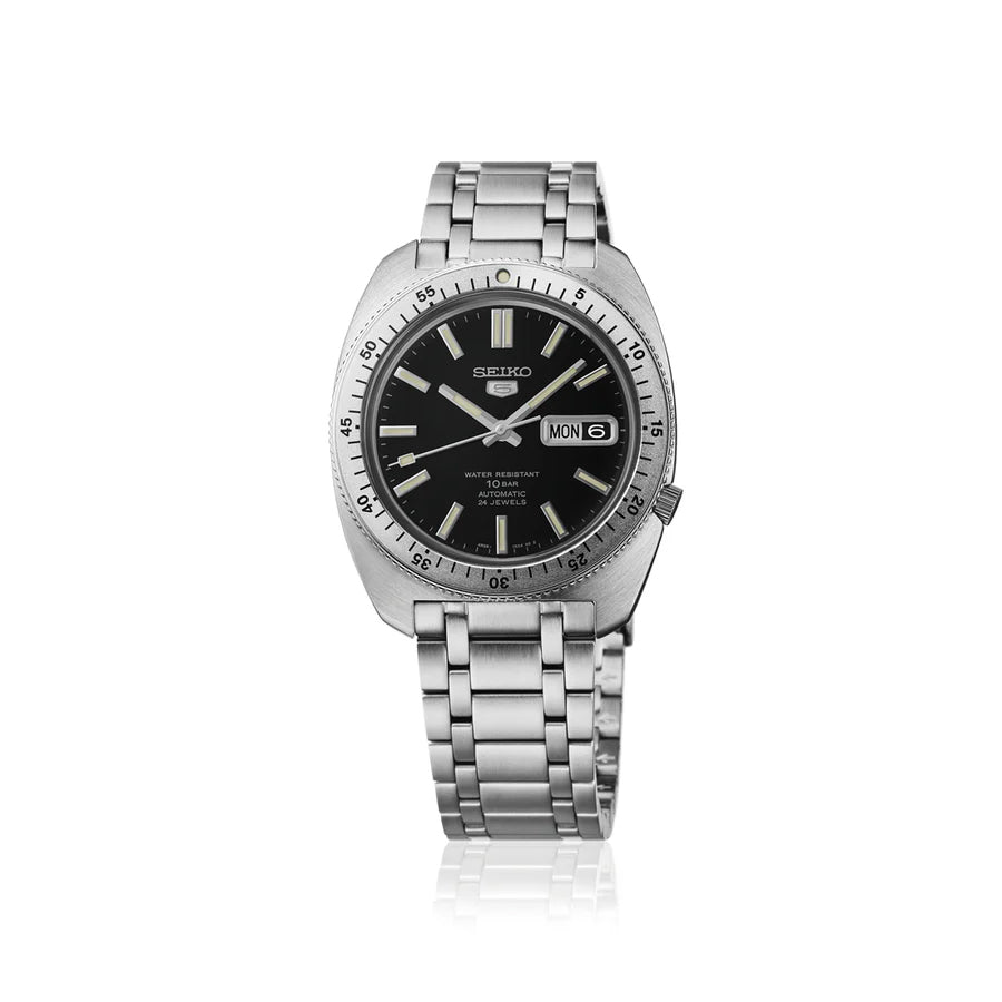 Seiko 5 100M Heritage Black Limited Edition Automatic Watch SRPL93K1