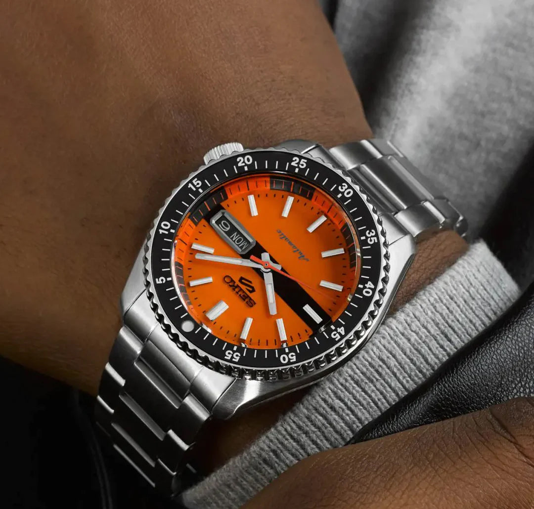 Seiko 5 100M X New Double Hurricane Special Edition Automatic Watch SRPK11K1
