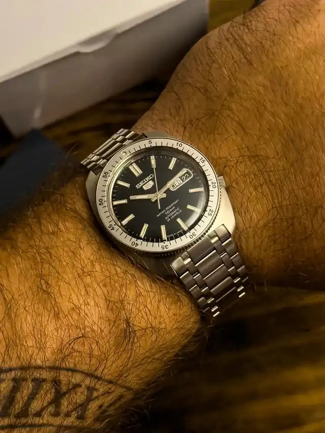 Seiko 5 100M Heritage Black Limited Edition Automatic Watch SRPL93K1