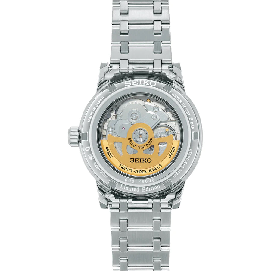 Seiko Presage Crown Chrono LE Style 60 White Men's Stainless Steel Watch SRPK61J1
