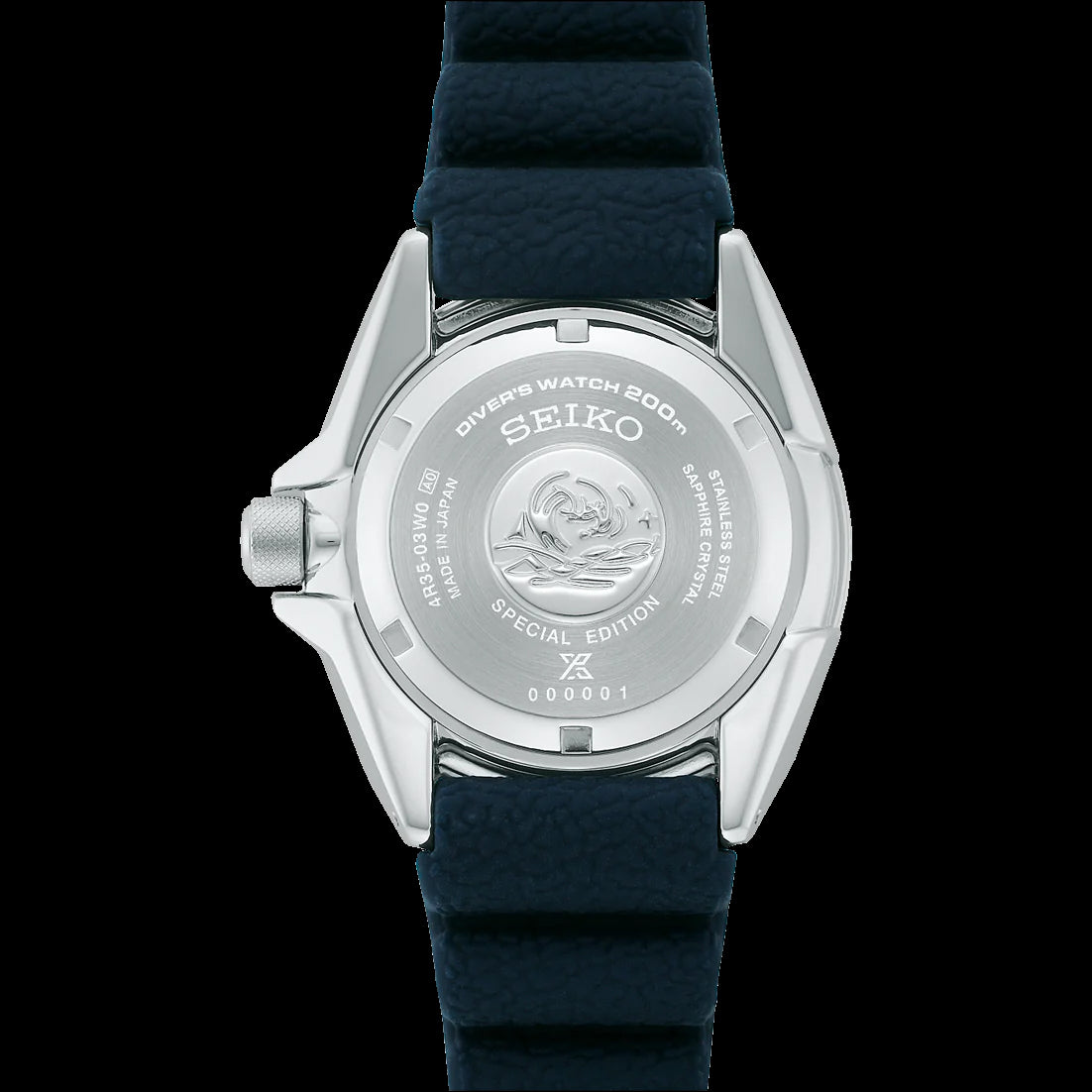 Seiko Prospex PADI SE King Samurai Blue Diver's Men's Rubber Strap Watch SRPJ93K1