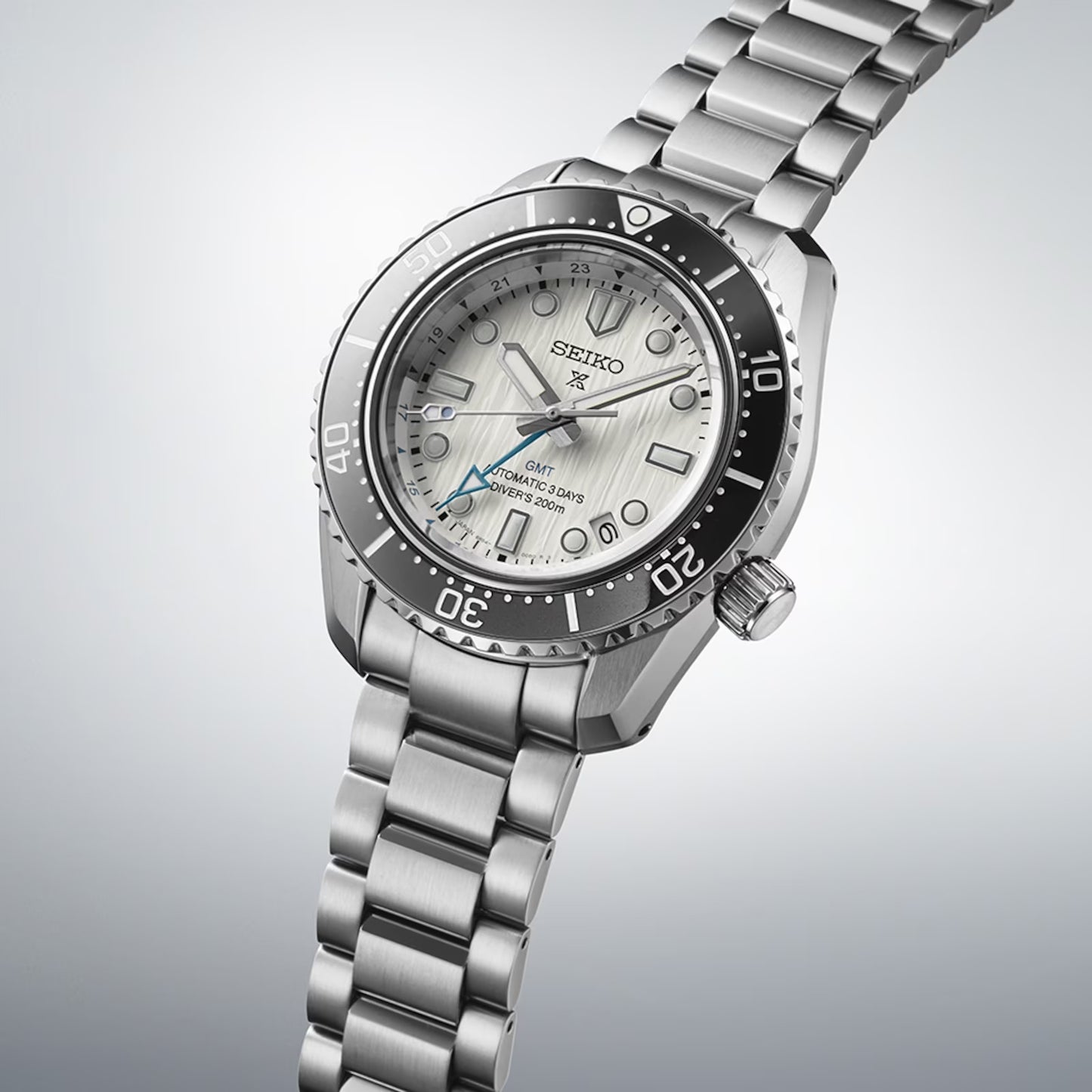 Seiko 1968 Japan Made GMT Baby Marinemaster STO LE Arctic Ocean 200M Men's Diver's Watch SPB439J1