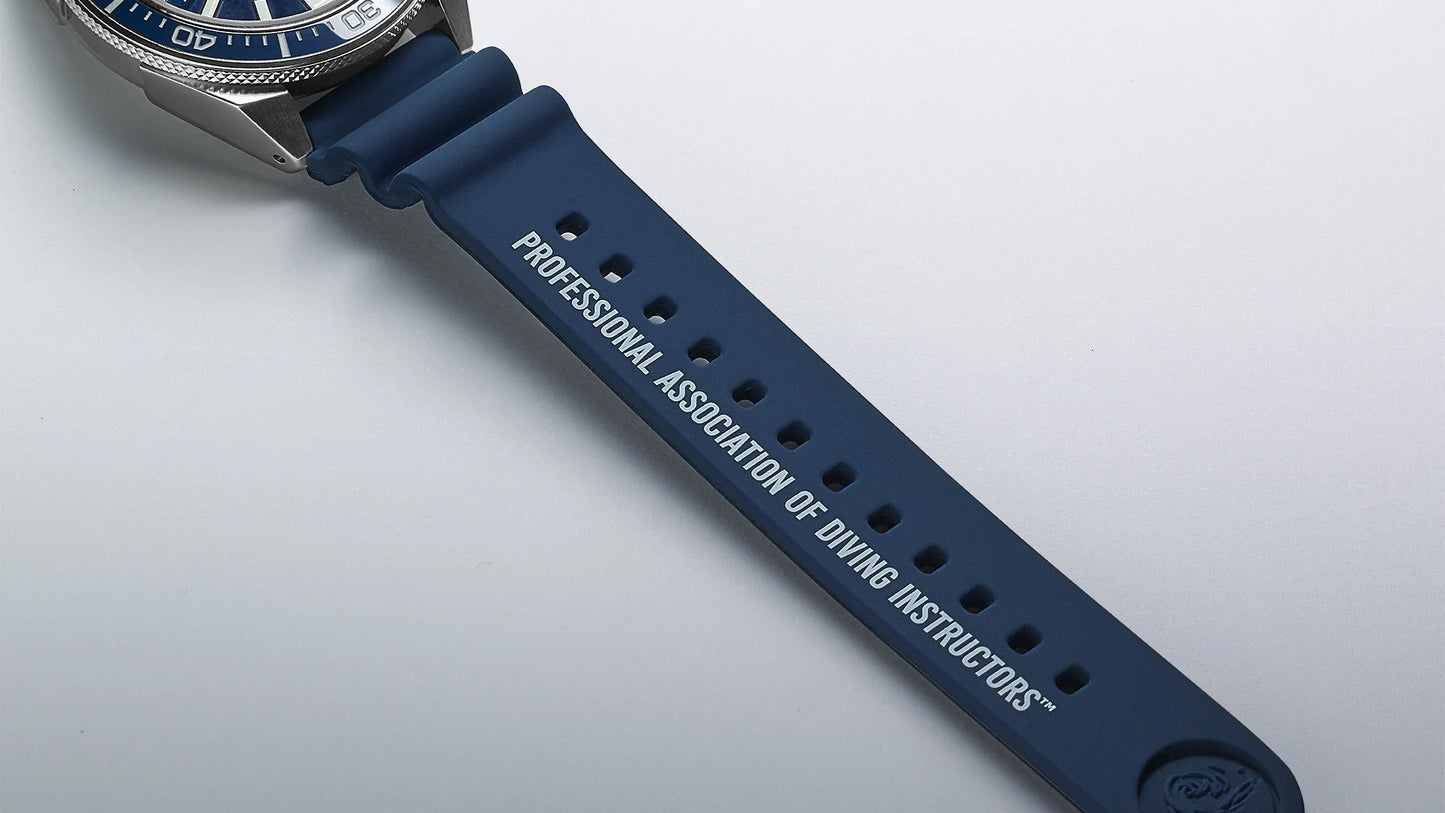 Seiko Prospex PADI SE King Samurai Blue Diver's Men's Rubber Strap Watch SRPJ93K1
