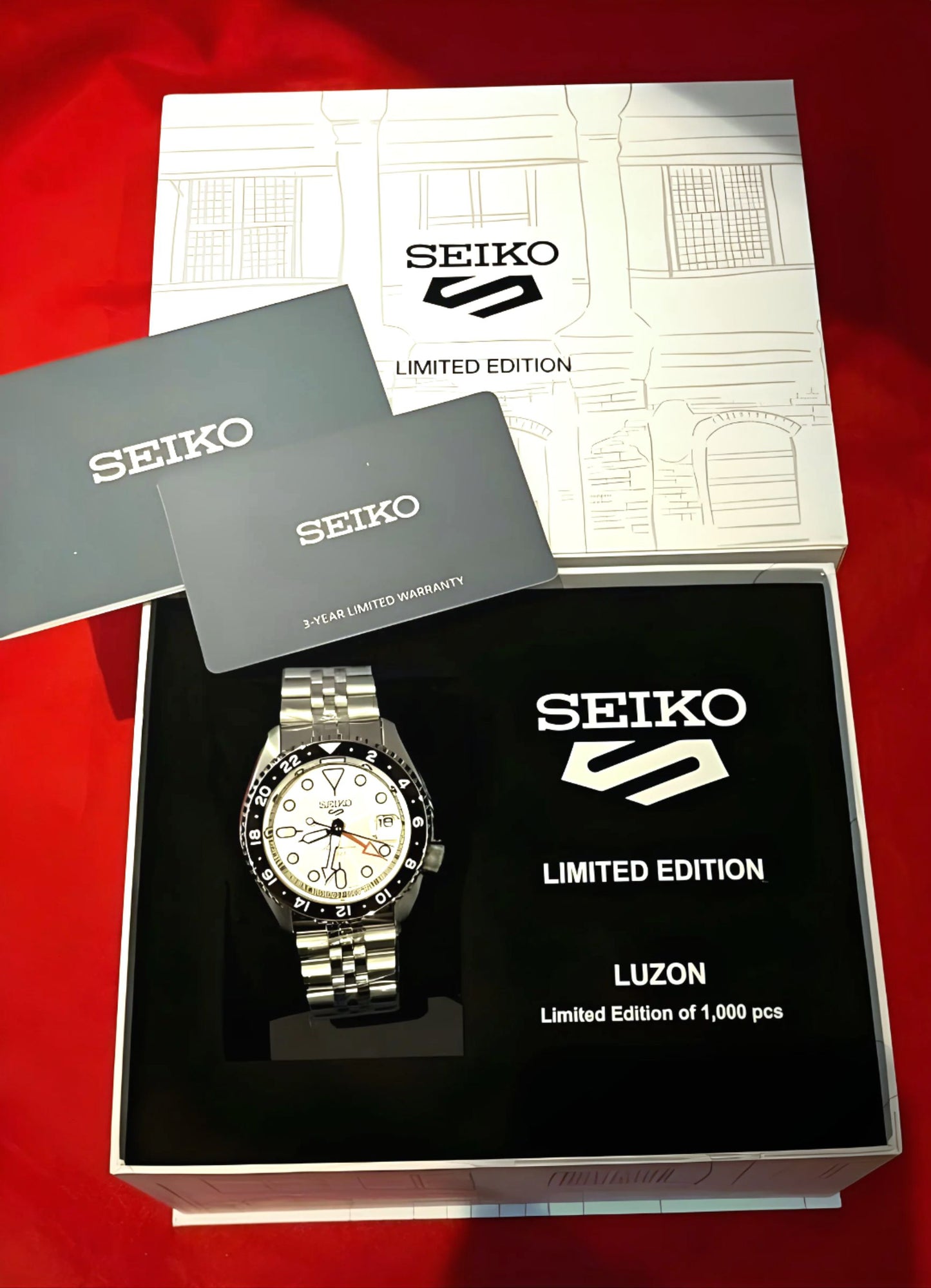 Seiko 5 GMT Sports 6th Philippines Luzon LE 100M Men's Watch SSK051K1