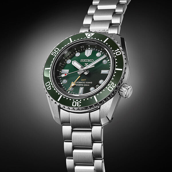 Seiko 1968 Japan Made Hulk GMT Baby Marinemaster 200M Men's Diver's Watch SPB381J1