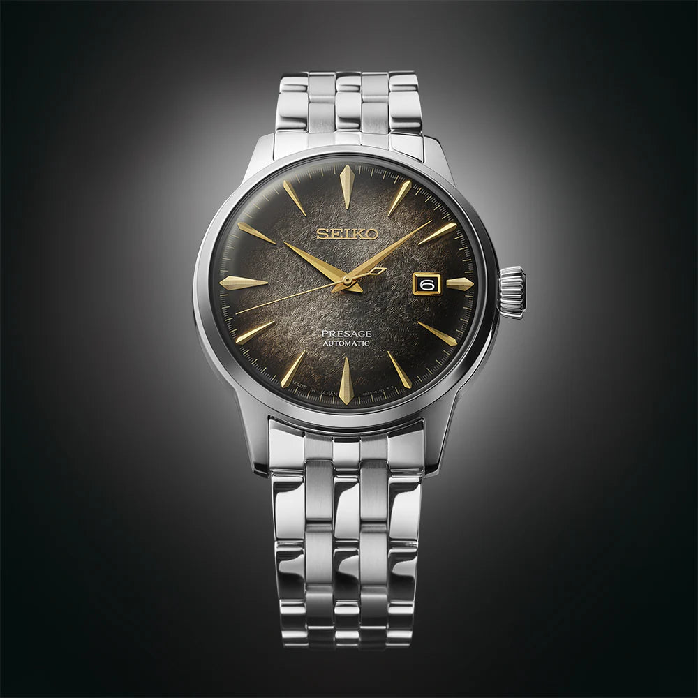 Seiko Limited Edition Presage Cocktail Time Tokyo Night Star Bar Men's Watch SRPK93J1