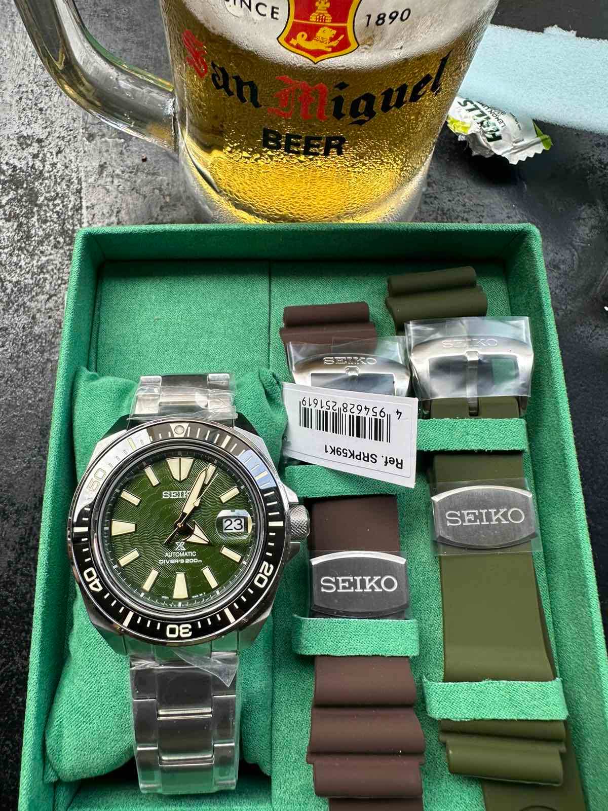 Seiko Prospex Limited Edition PH "Banaue Rice Terraces" Samurai 200M Men's Watch SRPK59K1