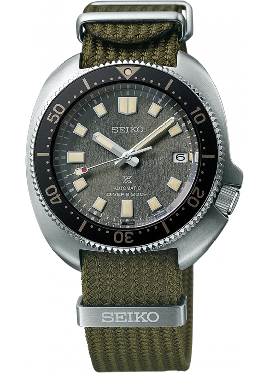 Seiko Prospex Apocalypse Diver's Conrete Grey Dial Men's Seichu Straps Watch SPB237J1