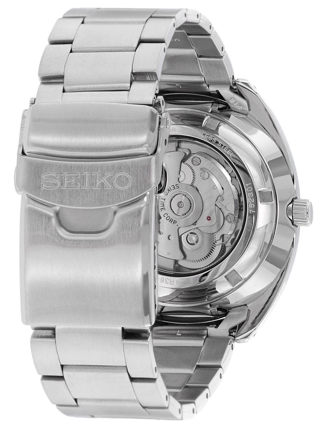 Seiko 5 Sports 100M Red Helmet Turtle Automatic Men's Stainless Steel Watch SRPB17K1 - Diligence1International