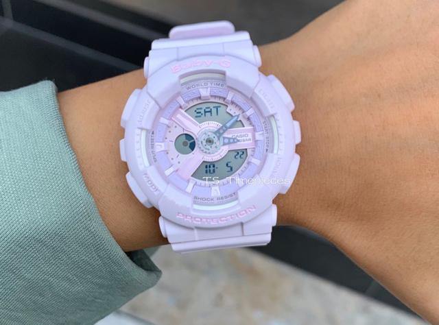 Casio Baby-G BA110 Series Standard Analog-Digital Purple Watch BA110-4A2DR - Diligence1International