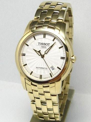 Tissot Swiss Made T-Classic Ballade Automatic Gold Plated Men's Watch T97.5.483.31 - Diligence1International