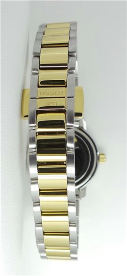 Tissot Swiss Made T-Classic Everytime 2 Tone Gold Plated Ladies' Watch T0572102203700 - Diligence1International