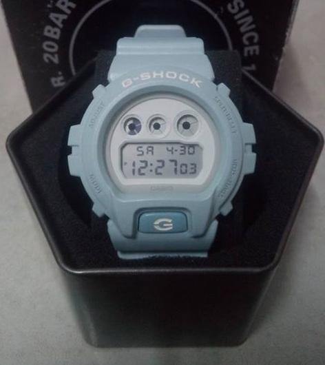Casio G-Shock Standard Digital Pale Color Light Blue Watch DW6900SG-2DR - Diligence1International